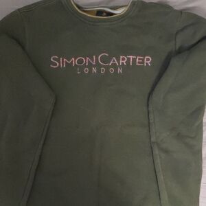 Simon Carter Green Sweatshirt